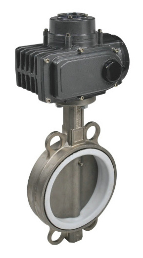 電動對夾軟密封蝶閥